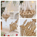 Pingente Lustre de Natal Cristal – Elegância Europeia