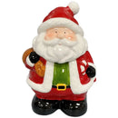 Pote Decorativo de Natal em Cerâmica – Papai Noel