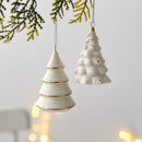 Mini Árvore de Natal em Cerâmica – Estilo Nórdico Minimalista