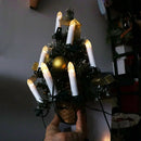 Velas LED para Árvore de Natal – Kit 20 Peças com Clip (Luz Quente)