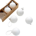 Kit 6 Bolas de Natal em Vidro Pintado – Curadoria Elegante