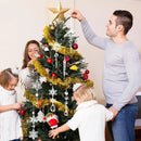 Kit 20 Enfeites Cristalinos – Gelo & Neve para Árvore de Natal