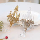Pingente Lustre de Natal Cristal – Elegância Europeia
