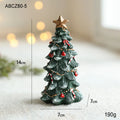 Mini Árvore de Natal Decorativa em Resina – Cenário Elegante