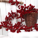Galho Decorativo com Berries – Estilo Natural Natalino