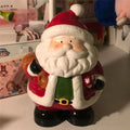 Pote Decorativo de Natal em Cerâmica – Papai Noel