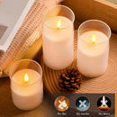 Velas LED com Efeito Chama – Controle Remoto & Timer