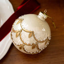 Bolas de Natal em Vidro – Cores Clássicas (8cm)