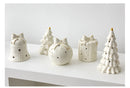 Ornamento de Natal em Cerâmica – Presente Decorativo Elegante