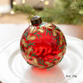 Bolas de Natal em Vidro – Cores Clássicas