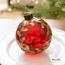 Bolas de Natal em Vidro – Cores Clássicas