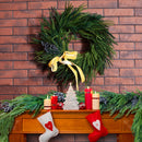 Guirlanda de Natal com Frutas Vermelhas – Boas-Vindas Elegantes