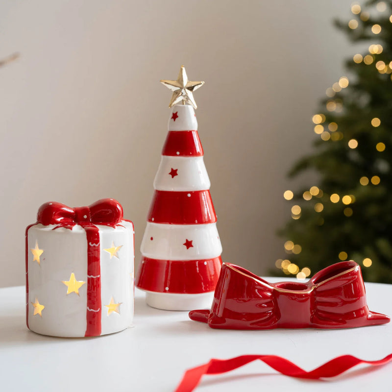 Enfeites de Natal em Cerâmica – Ícones Clássicos