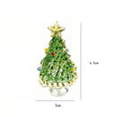 Mini Árvore de Natal em Vidro Soprado – Escultura Artesanal