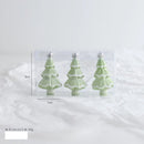 Kit Bolas de Natal Verde Elegante – Formas Exclusivas em Estilo Contemporâneo