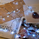 LED Firecracker String Lights Remote Control Halloween Garland EU/US DC Power Fairy Light for Wedding Party Christmas Decoration
