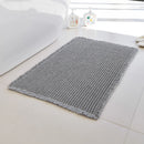 Tapete de Banheiro Waffle Antiderrapante, Super Absorvente e Ultra Confortável