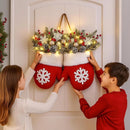 Guirlanda de Natal com Iluminação – Formato Luva ou Bota
