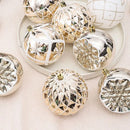 Kit 9 Bolas de Natal com Acabamento Brilhante – Composição Moderna