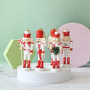 Kit Soldados Quebra-Nozes – 5 Miniaturas Decorativas (13cm)