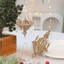 Pingente Lustre de Natal Cristal – Elegância Europeia