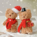 Kit 2 Ursos Decorativos de Natal – Toque Aconchegante