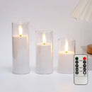 Velas LED com Efeito Chama – Controle Remoto & Timer
