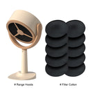 Exaustor de ângulo ajustável, portátil, plugue usb, carregamento pequeno.