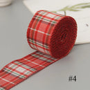 Fita Decorativa Xadrez de Natal – Estilo Clássico Atemporal