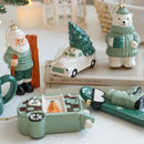 Enfeites de Natal Lúdicos – Papai Noel, Carro e Urso