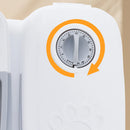 Alimentador inteligente automático para animais de estimação, cronometrado para alimentos secos e molhados.