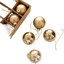 Kit 6 Bolas de Natal em Vidro Pintado – Curadoria Elegante