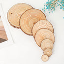 Discos de Madeira Natural – Base para Decoração Artesanal