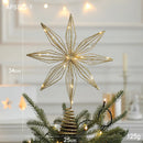 Estrela de Natal para Topo de Árvore – Destaque Luminoso