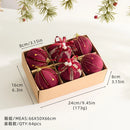 Enfeites de Natal Aveludados