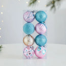 Kit 8 Bolas de Natal – Brilho Sofisticado