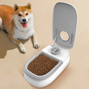 Alimentador inteligente automático para animais de estimação, cronometrado para alimentos secos e molhados.
