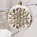 Kit 9 Bolas de Natal com Acabamento Brilhante – Composição Moderna