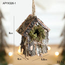 Casinha Decorativa de Natal em Madeira – Estilo Natural Europeu