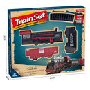 Trem de Natal Decorativo com Trilhos – Modelo Clássico em Movimento