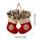 Guirlanda de Natal com Iluminação – Formato Luva ou Bota
