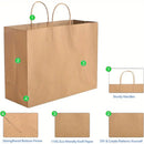 Sacolas para Presente em Papel Kraft – Estilo Natural