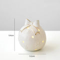 Ornamento de Natal em Cerâmica – Presente Decorativo Elegante
