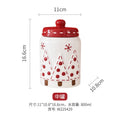 Pote de Natal em Cerâmica (Cookie Jar Hermético)