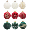 Kit 6 Bolas de Natal Clássicas – Composição Essencial