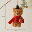 Kit 2 Ursos Decorativos de Natal – Toque Aconchegante