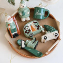 Enfeites de Natal Lúdicos – Papai Noel, Carro e Urso