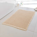 Tapete de Banheiro Waffle Antiderrapante, Super Absorvente e Ultra Confortável