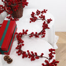 Galho Decorativo com Berries – Estilo Natural Natalino