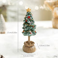 Mini Árvore de Natal em Resina – Composição Decorativa